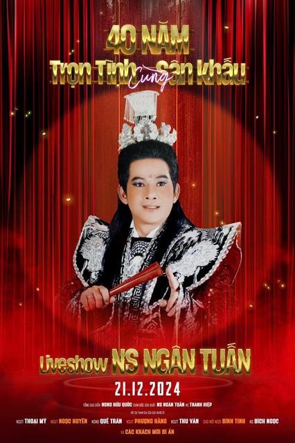 Cải lương star holds Christmas show