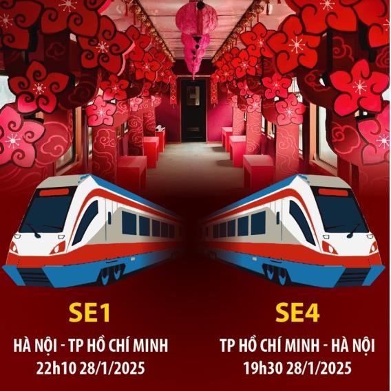First-ever spring trains offer special services for Tết