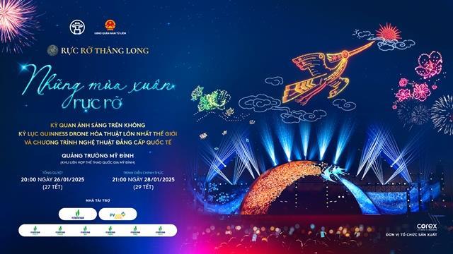 Pyrodrone light show, fireworks to dazzle in the sky on Lunar New Years Eve

