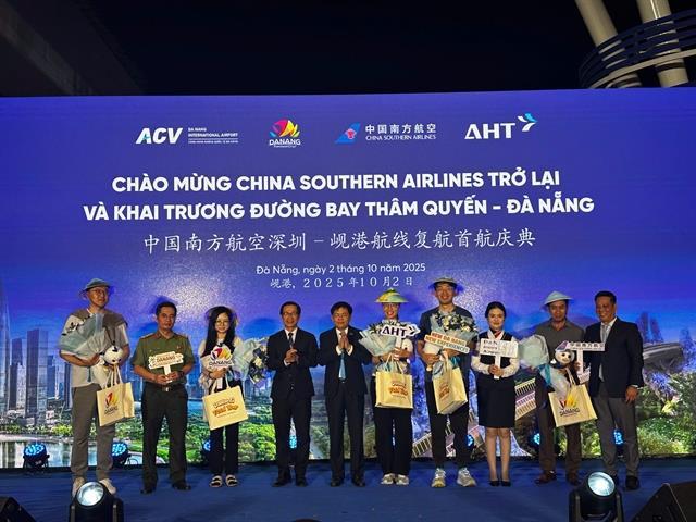 China Southern Airlines launches Shenzhen–Đà Nẵng route