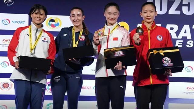 Tâm wins bronze at Karate 1-Series A in Kuala Lumpur