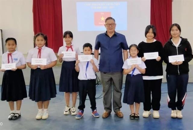 International students participate in Vietnamese-language contest