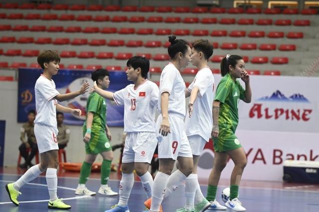 Futsal teams train hard for Asian competitions