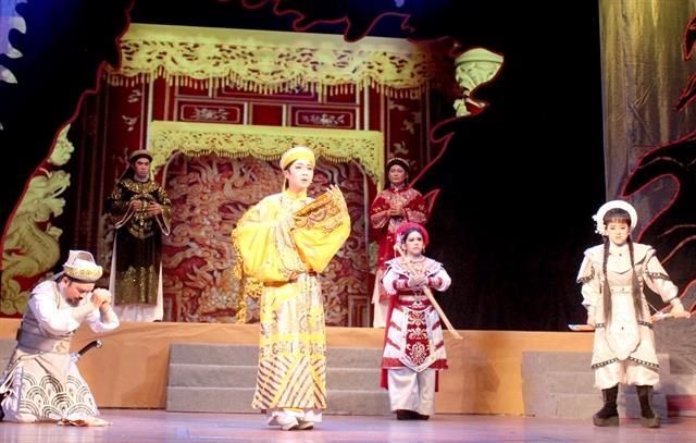 Young talents perform in new historical opera