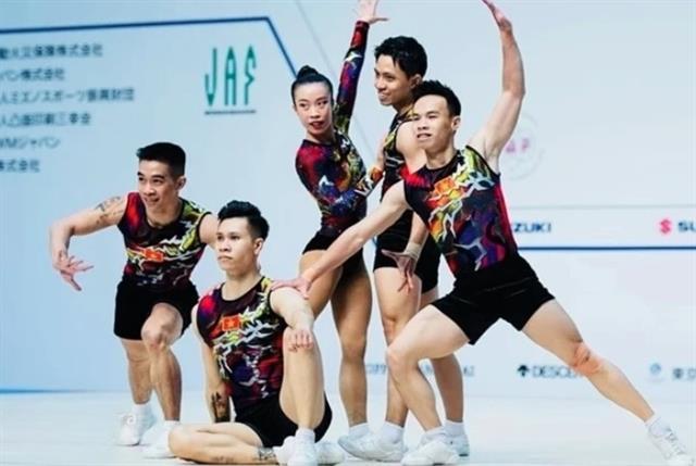 Aerobics athletes to defend World Cup title in Japan