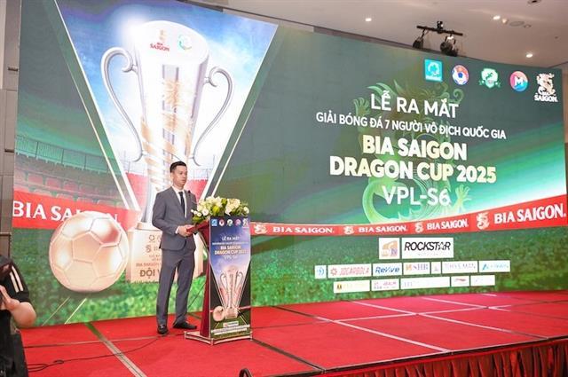 Made-of-Việt Nam seven-a-side football championship begins sixth season

