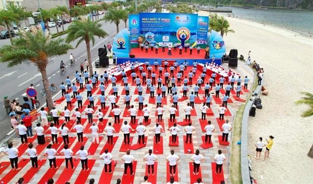 International Day Yoga held in Quảng Ninh Province