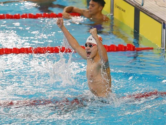 Vietnamese swimmers go up against strong rivals at Singapore world championships