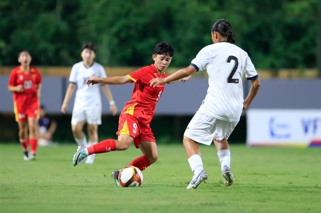 Việt Nam win big to earn AFC U20 Womens Asian Cup 2026 slot
