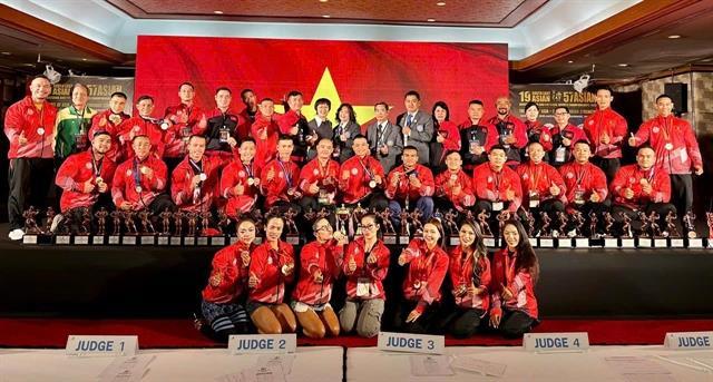 Vietnamese bodybuilders among Asias best competitors