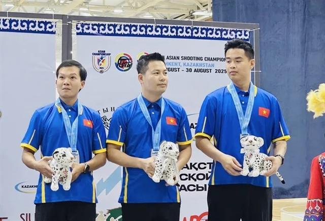 Việt Nam shooters on target with second bronze