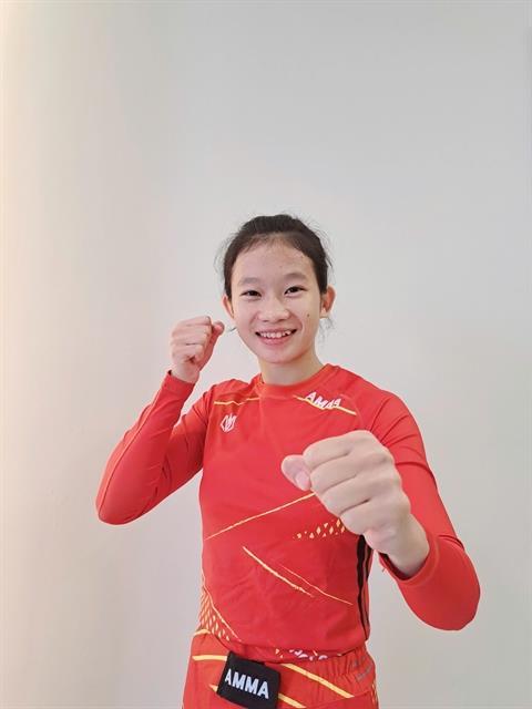 Thủy wins MMA bronze in Asian championship for juniors