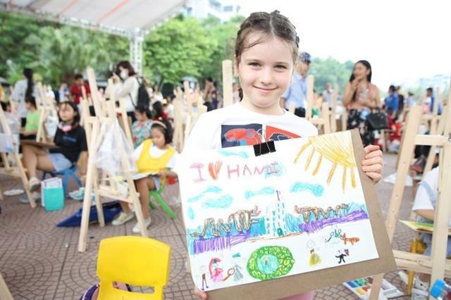 Childrens art competition spreads message of peace