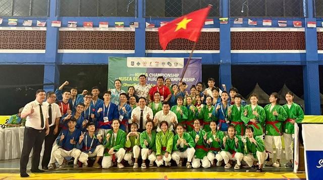 Việt Nam top regional kurash championships