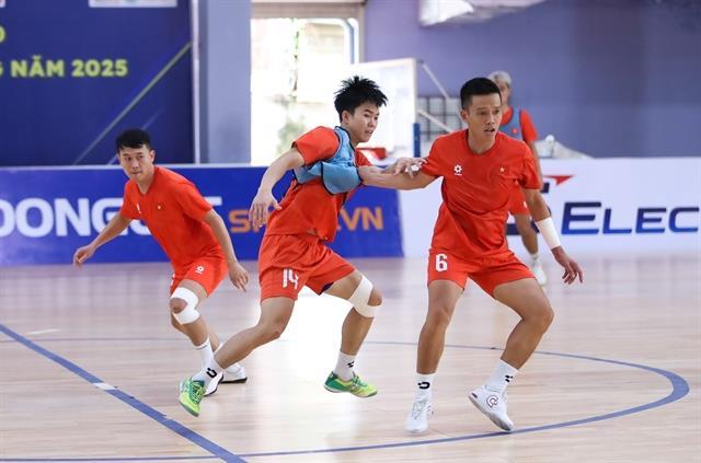 Việt Nam eye futsal glory on road to 2026 finals