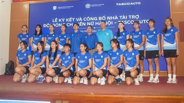 Hà Nội volleyball club secures five-year title sponsorship