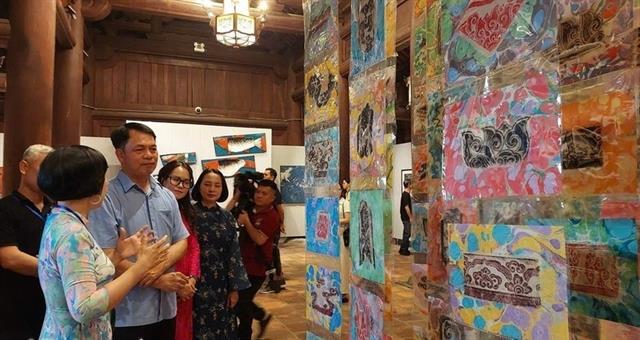 International fine arts exhibition opens at Văn Miếu – Quốc Tử Giám

